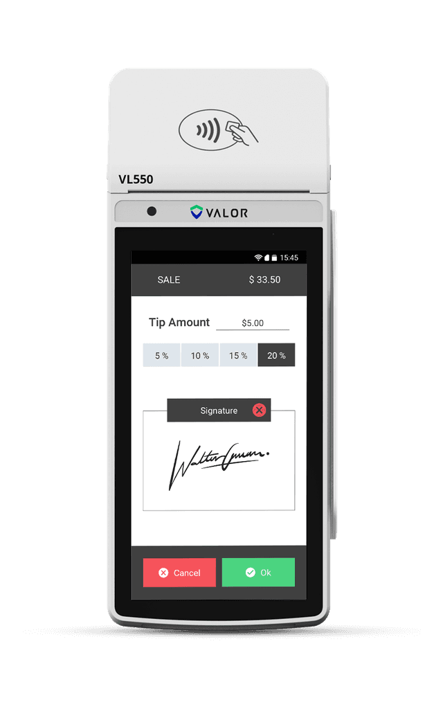 Valor PayTech VL550