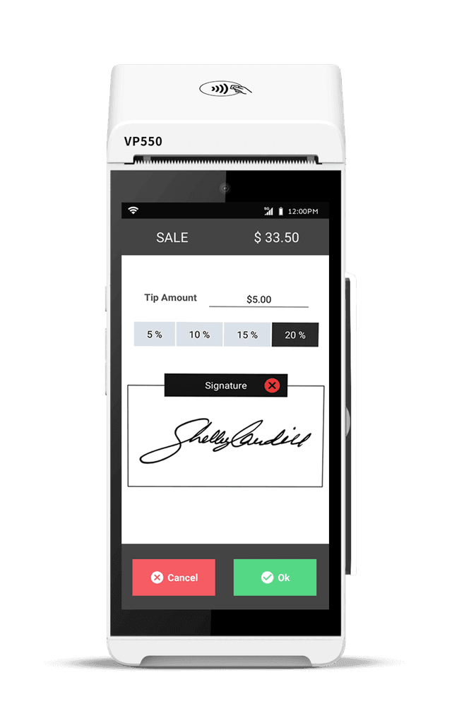 Valor PayTech VP550