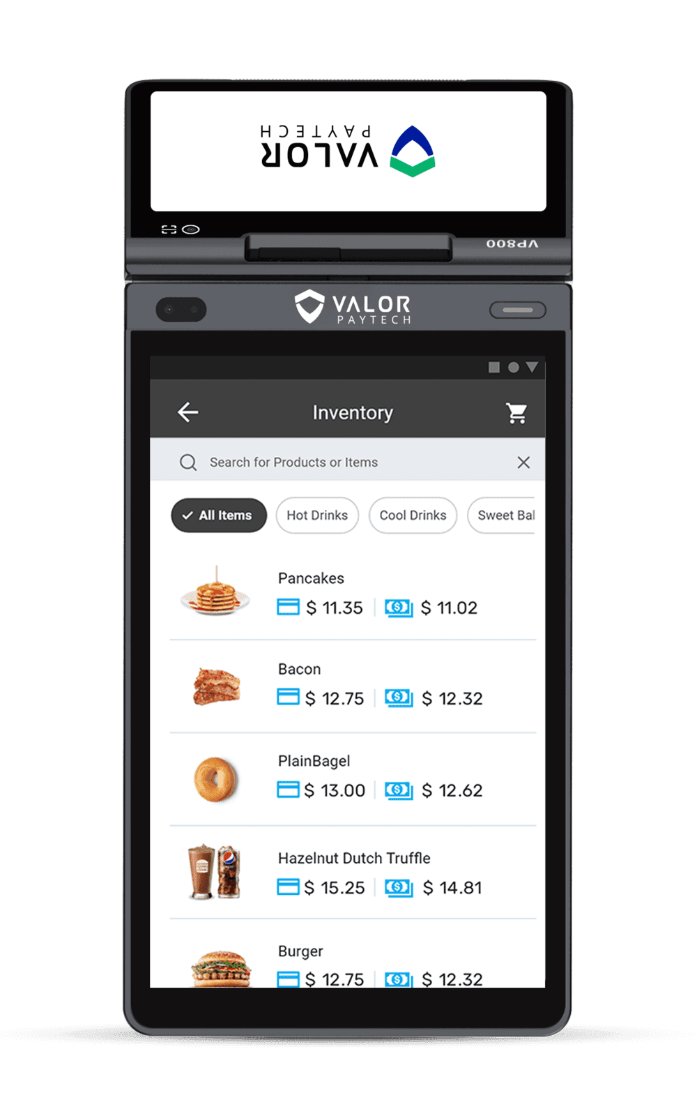 Valor VP800 payment terminal